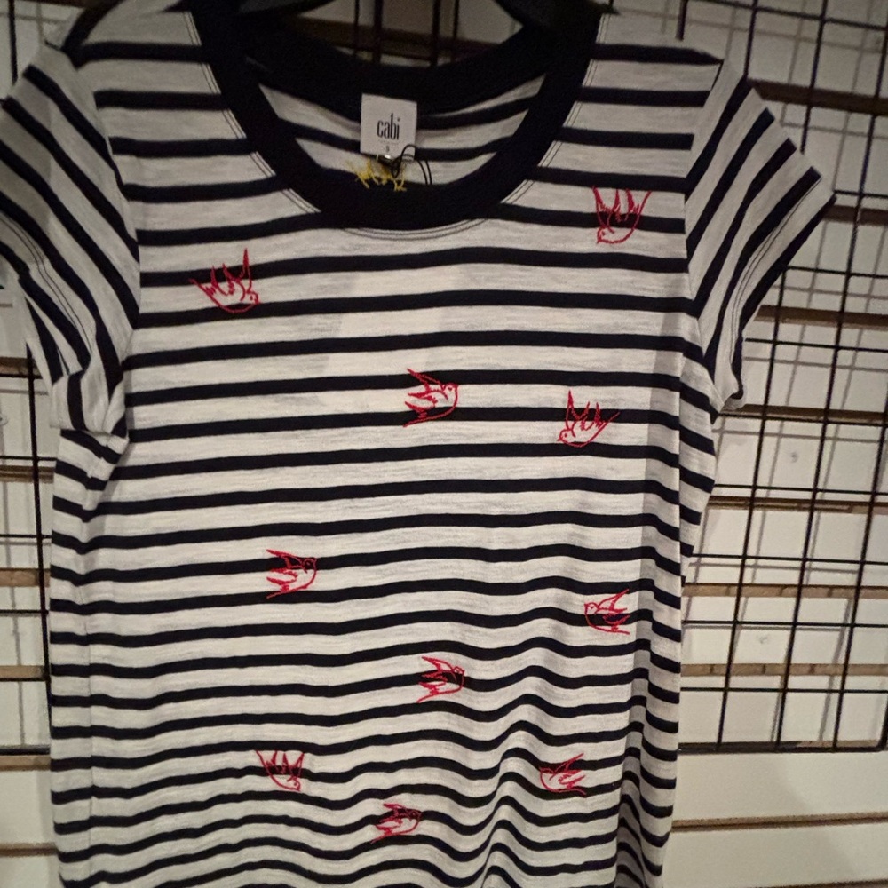 Cabi Aviation Tee, small new with tags.